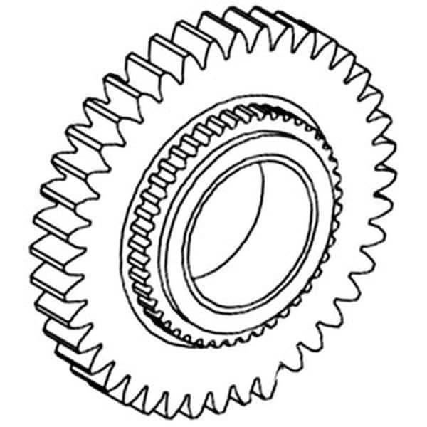 Aftermarket A- Fits Massey Ferguson Parts GEAR 2ND TRANSMISSION 290 UK , 360 , 375 1686028M91 - main